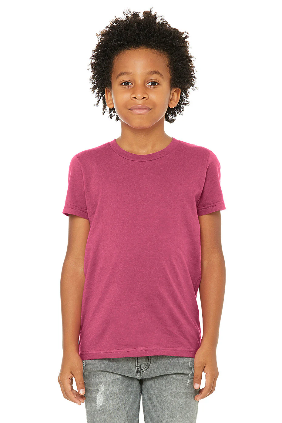 3001Y BELLA CANVAS YOUTH SHORT SLEEVE TEE - Image 3