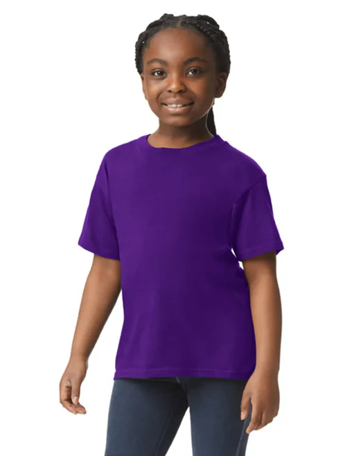 64000B Softstyle Youth T-Shirt - Image 10