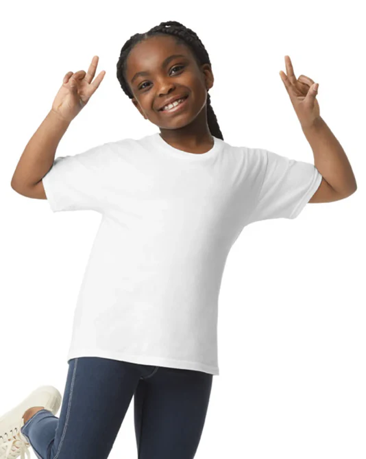 64000B Softstyle Youth T-Shirt - Image 3