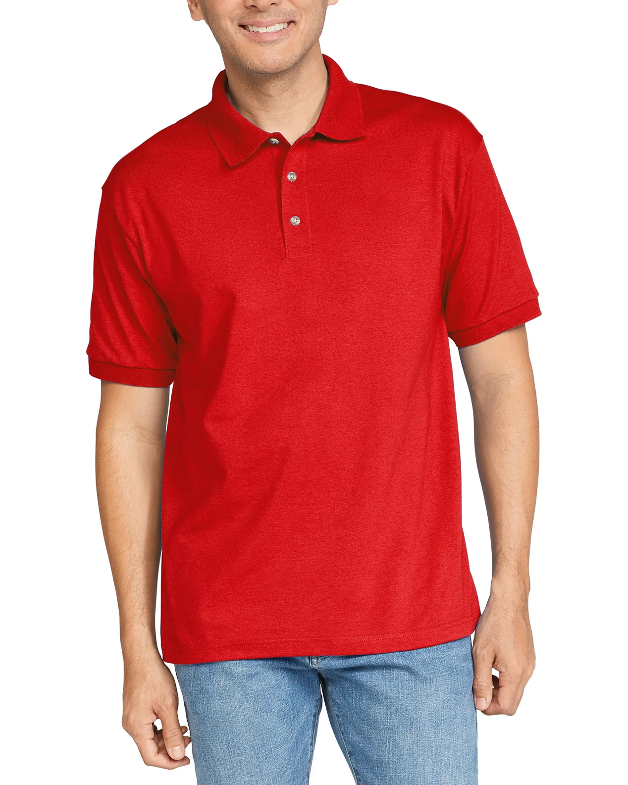 Gildan® DryBlend® Polo Adult Jersey Sport Shirt - Image 13