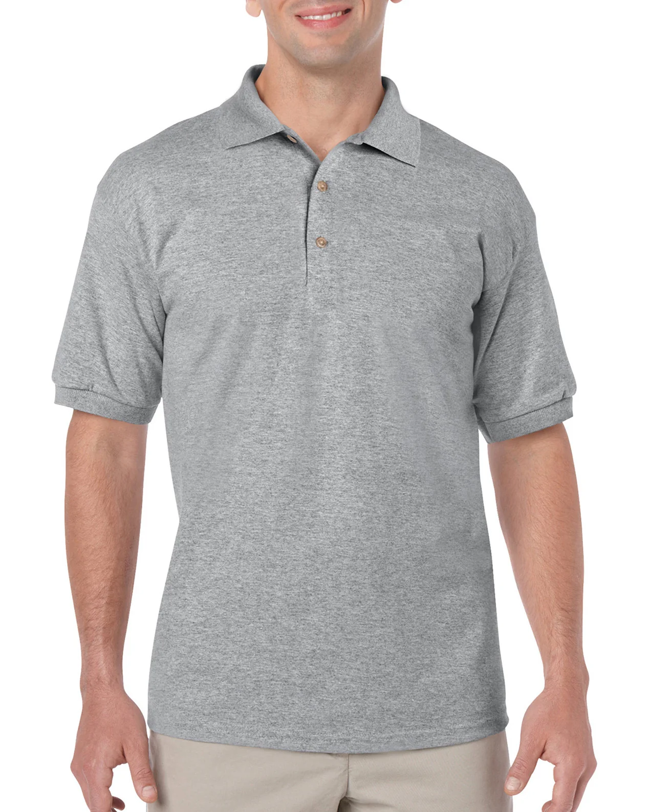 Gildan® DryBlend® Polo Adult Jersey Sport Shirt - Image 17