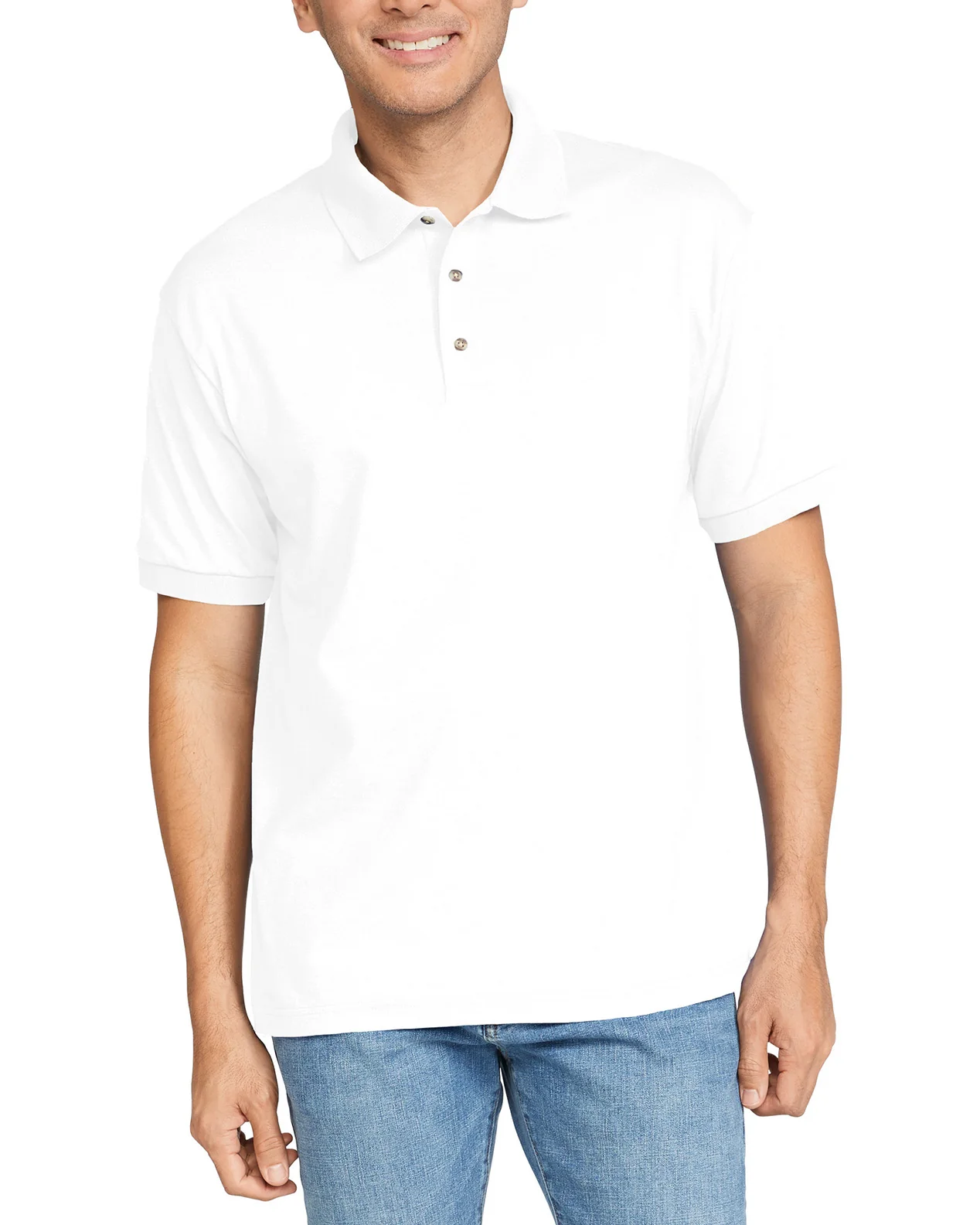 Gildan® DryBlend® Polo Adult Jersey Sport Shirt - Image 19