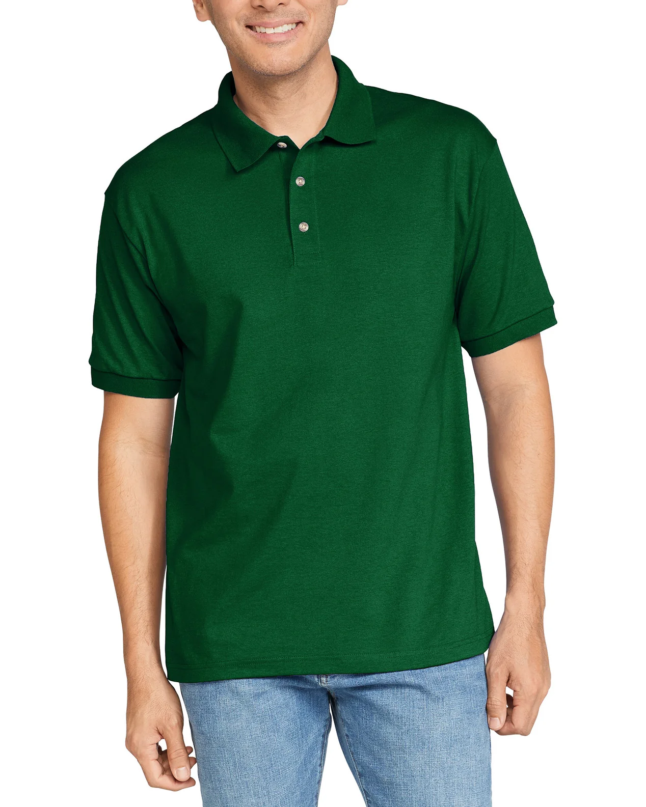 Gildan® DryBlend® Polo Adult Jersey Sport Shirt - Image 5