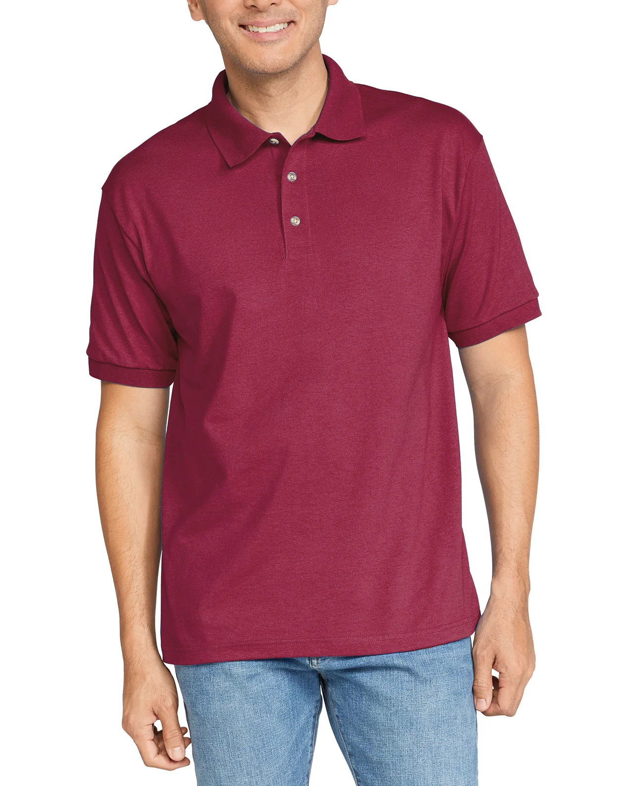 Gildan® DryBlend® Polo Adult Jersey Sport Shirt - Image 7