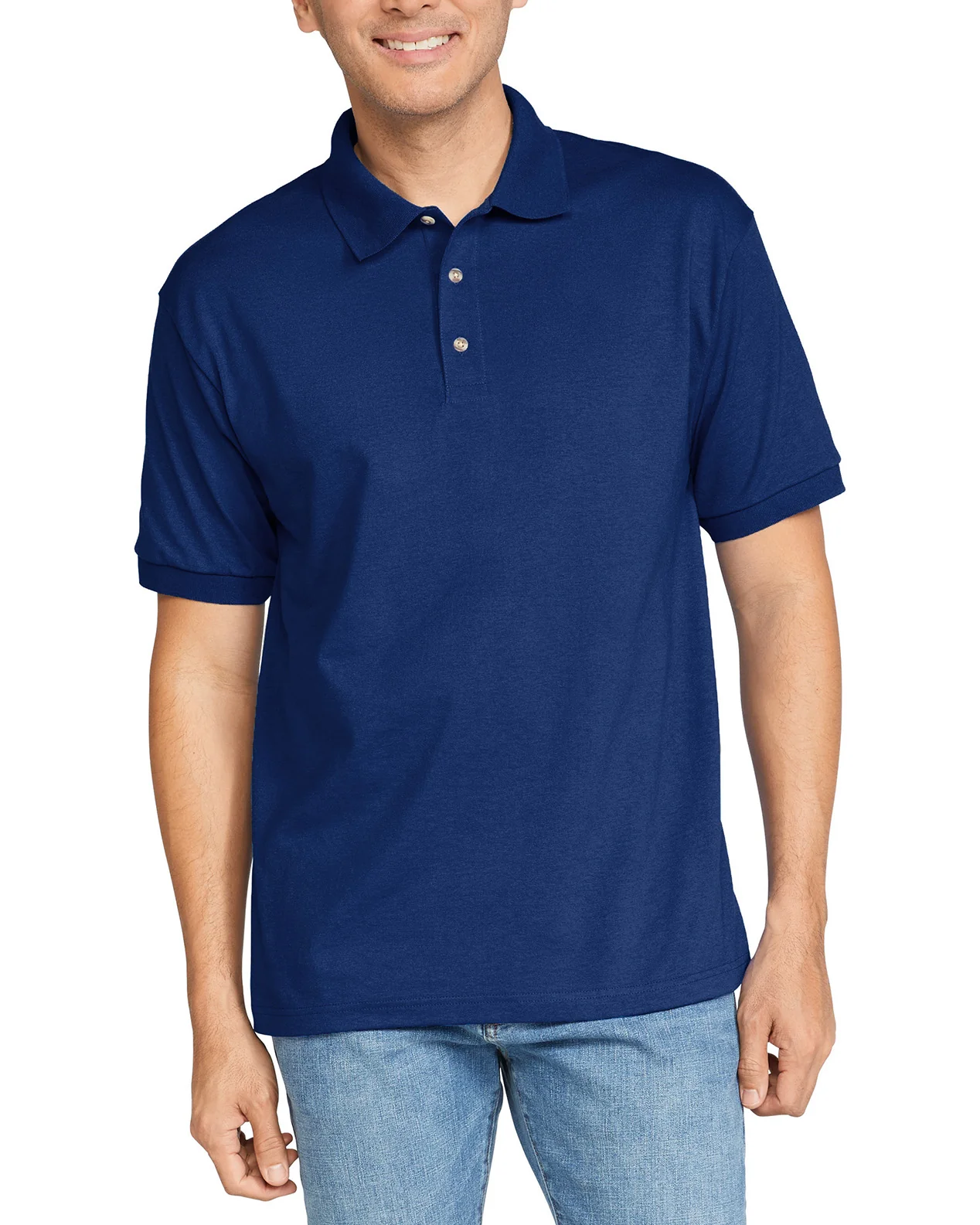 Gildan® DryBlend® Polo Adult Jersey Sport Shirt - Image 9