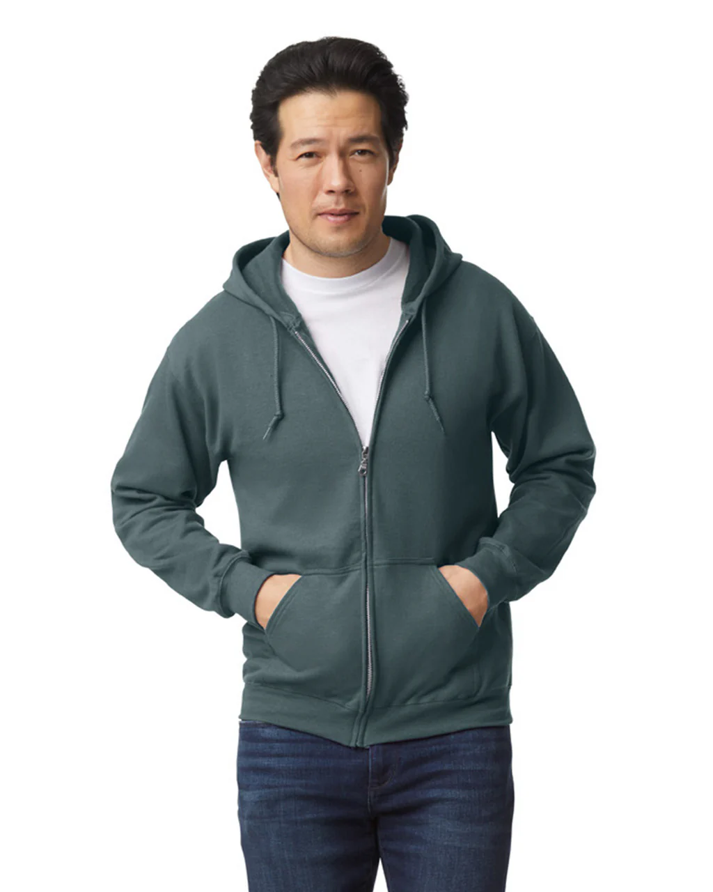 Heavy Blend™ Adult Full Zip Hooded Sweatshirt 18600 - Image 9