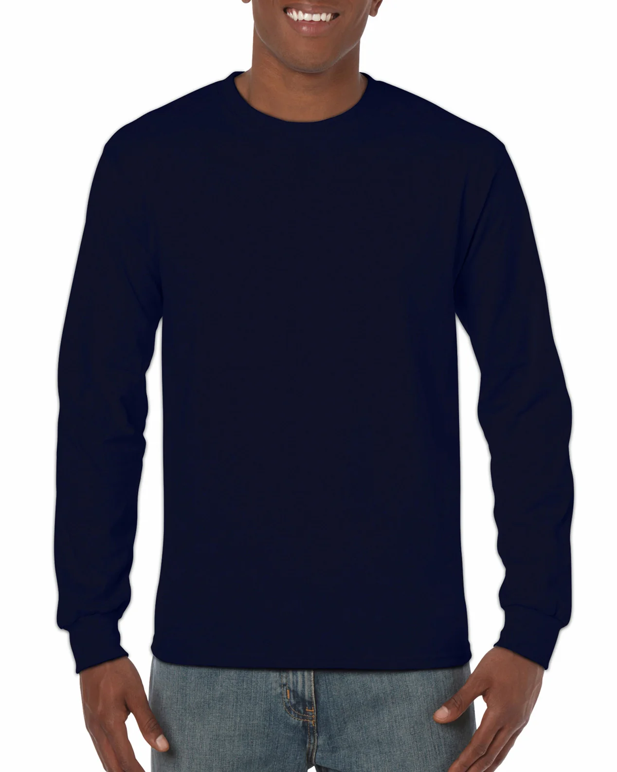 Gildan G5400 Men's Classic Long Sleeve T-Shirt - Image 9
